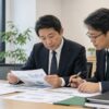 赤字・債務超過・リスケ中の資金計画を確認する法人経営者と財務担当者