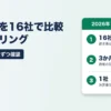 ファクタリングの必要書類を16社の公式で比較。請求書は16社すべてで必須、通帳は3か月分が最多、決算書が最初から必須なのは1社