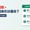 先払い買取・後払い現金化は違法？警察庁の年報5年分で売買を装ったヤミ金の摘発5件、利用者のべ3.2万人、金利は法定利息の23〜140倍